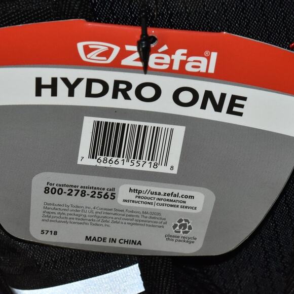 NEW Zefal Hydro One 1.5 Liter Hydration Pack Bag with Storage NWT Hiking Biking - Picture 3 of 6